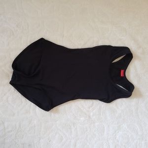 yumiko black leotard